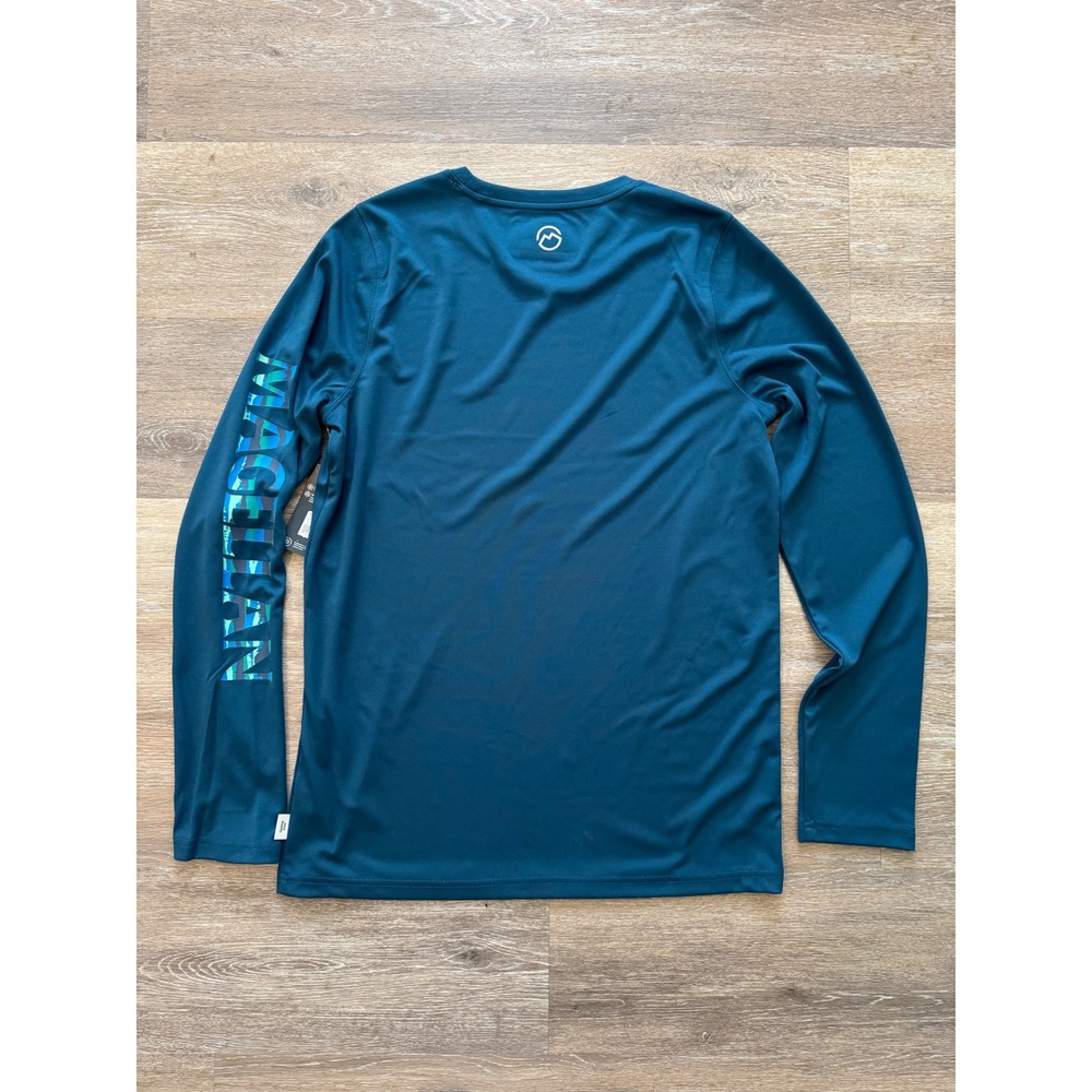 Magellan Outdoors Boys XL 18-20 Fish Gear LS Casting Crew Shirt Legion Blue Lake - Picture 7 of 9
